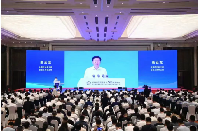 青山、振石、宏旺、甬金等上榜“2025中國民營企業(yè)500強”